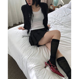 リボンプリーツミニスカート