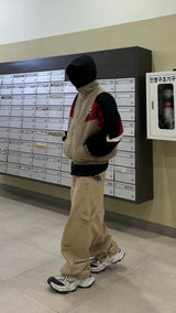 オックスフォードサンドフレームウォッシュジャケット