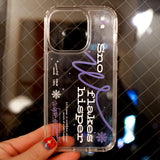 【MADE】(2type) スノーバイオレットジェリーフォーンケース