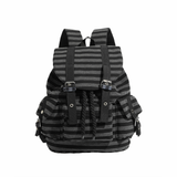 Stripe Buckle Backpack 232756356