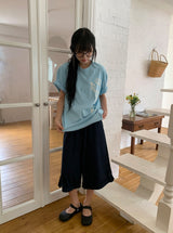 Fleur Wide Roll-up Banding Bermuda Pants