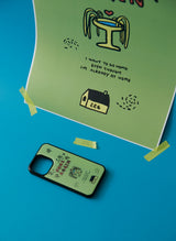 home again epoxy phone case