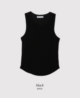 SW Basic Rib Crop Sleeveless (5color)