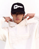 Star Key's Appliquer Felt Cap (Black)