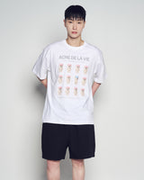 26SS プラスチック AC ベア半袖Tシャツ