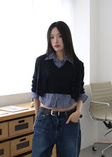 インナークロップシャツ