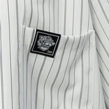 ストライプ半袖シャツ (BLACK)