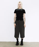 2WAY 08 ホースTシャツ (ブラック) F26QB078