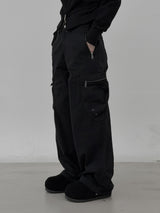 Zipper Pocket Cargo Jogger Pants