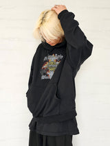 VENTIQUE ピグメントモーターレーシングフーディー 3colors