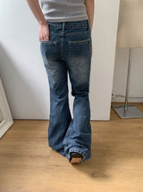Kozle Washing Bootcut Denim Pants