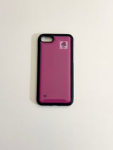  rose-pink square patch epoxy phone case