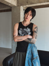 Rich's Printing Waffle Sleeveless