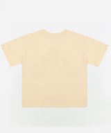 オーバーサイズシャインアップリケTシャツ [バタークリーム]