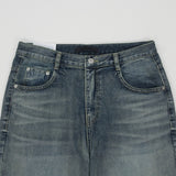  Ront Brush Flare Denim Pants 2C