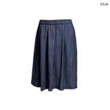 (2color) Natsu Wrinkle Flare Skirt