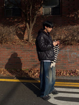 Lang Denim Balloon Wide Pants