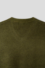 LMN ログエアーウールVネックニット (6 colors)