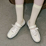 メッシュレースストラップスニーカー - 4Color