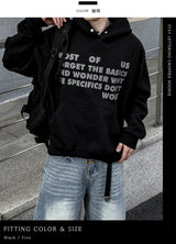 Stay Lettering Cropped Hoodie