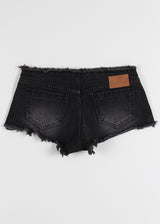 ROUGH LOW DENIM SHORTS
