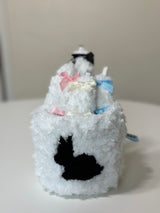 Fuzzy pot_Bunny Ver.2 (White)