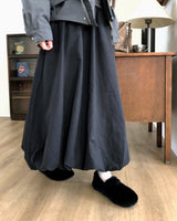 Camul Banding Balloon Long Skirt