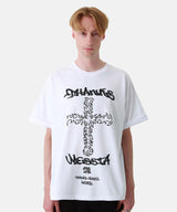ARCHIVE CROSS TSHIRT-WHITE