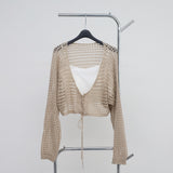 Senia cardigan + sleeveless set