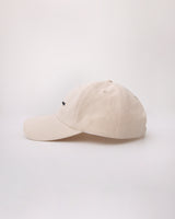 Lettering ball cap_natural