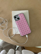 [silver epoxy] ドット(pink • pink)