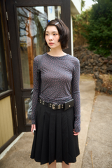 YWD PLEATS SKIRT (2color)