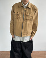 Jeef Cotton Trucker Jacket