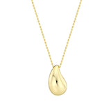 26SS★ Champagne Full Moon Big Bowl Long Necklace