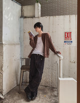 Abe Raw Stitch Cargo Denim Pants