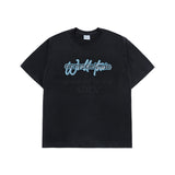 24FW レイヤーワールドツアーロゴショートスリーブTシャツブラック
