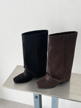 layered warmer boots