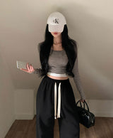 [BELLIDE MADE] mushroom wide training pants