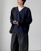 Spin Layered V-Neck Knit