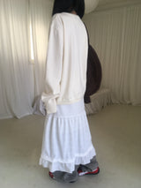 COTTON Frill Skirt