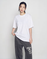 26SS TWO TONE THICK PRINT SHORT SLEEVE T-SHIRT