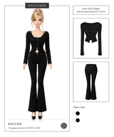 Rosie Frill Cardigan (2color)