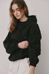 Anorak hood jumper (Black)