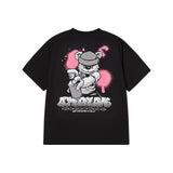 25FW AC BEAR PAINT SHORT SLEEVE T-SHIRT BLACK