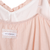 CHIFFON FRILL STRAP DRESS