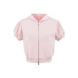 Sophie Puff Sleeve Hoodie Zip-up