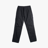 Comfy Detail Washed Cargo Pants (Black)
