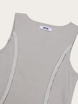 (W) Central Pigment Sleevless (3color)