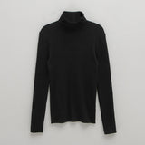 (T-6979)ESSENTIAL RYAN WOOL TURTLE NECK KNIT