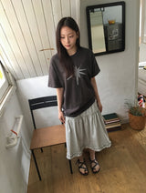 [unisex] ユヒカスターパッチオーバー半袖Tシャツ